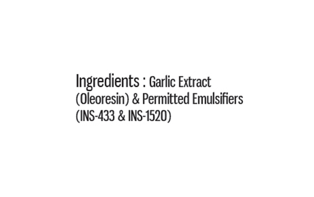 Spice Drop Garlic Extract    Pack  5 millilitre